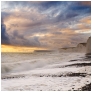 slides/Storm Force.jpg coast guard cottages east sussex coastal coast blue sky winter seaside cold bitter panoramic cliffs white seven sisters country park cuckmere haven beach storm rough sea sunset Storm Force